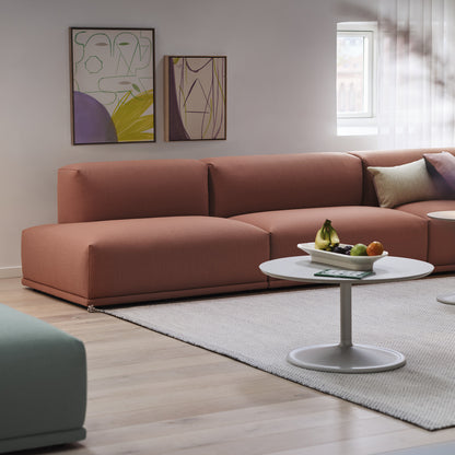 Connect Modular Sofa - Individual Modules by Muuto / Twill Weave 550