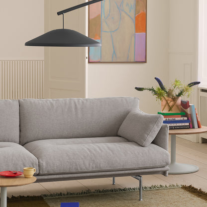 Outline Soft 3-Seater Sofa by Muuto - Clay 12