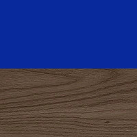 Swatch for Deep Blue Uprights / Smoked Oak
