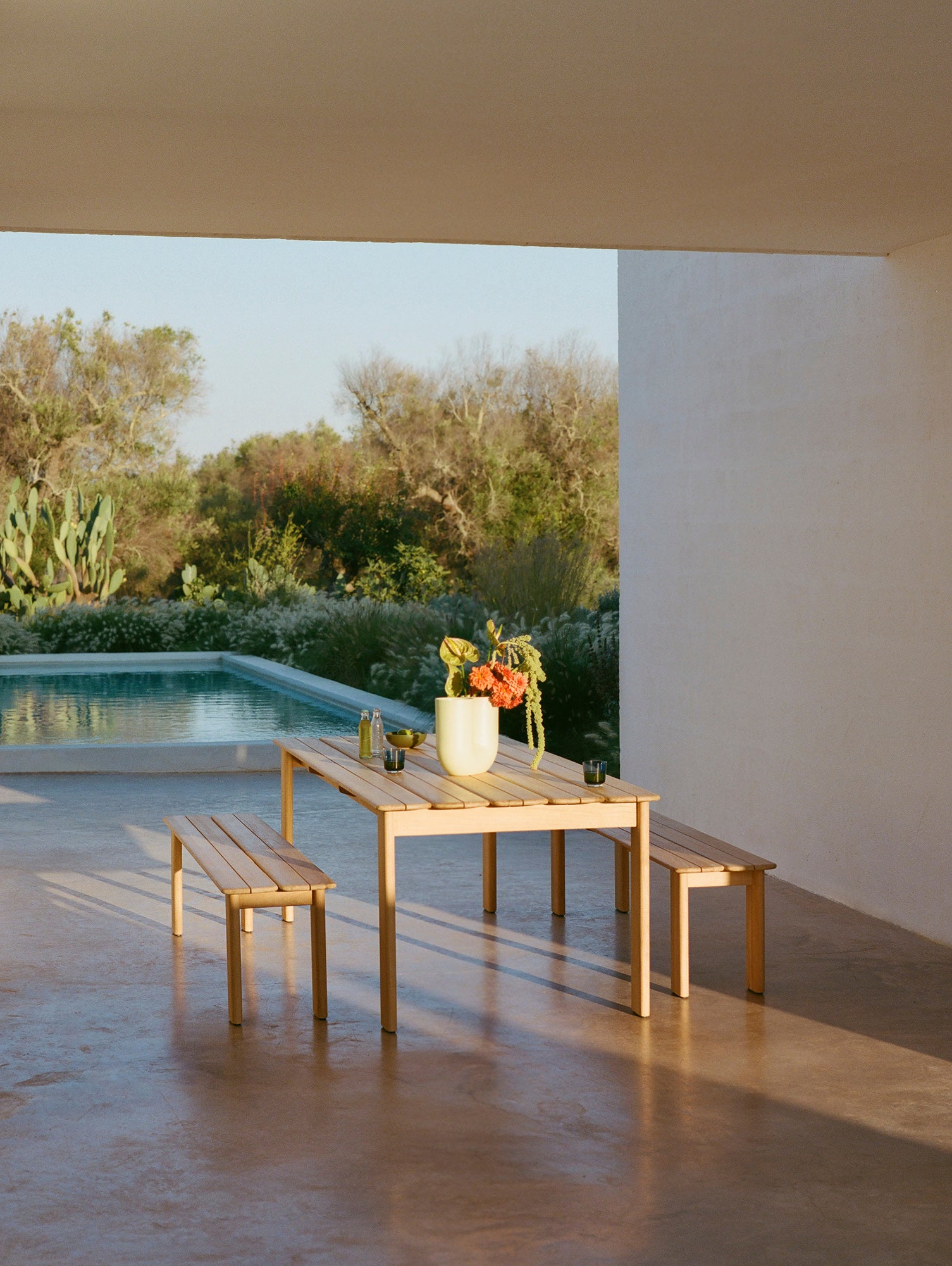 Assemble Table and Bench by Muuto