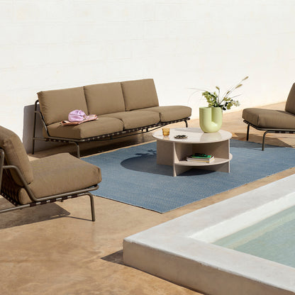 Settle Lounge Chair without Armrest by Muuto - Taupe / Delta 47 (Not available in the UK)