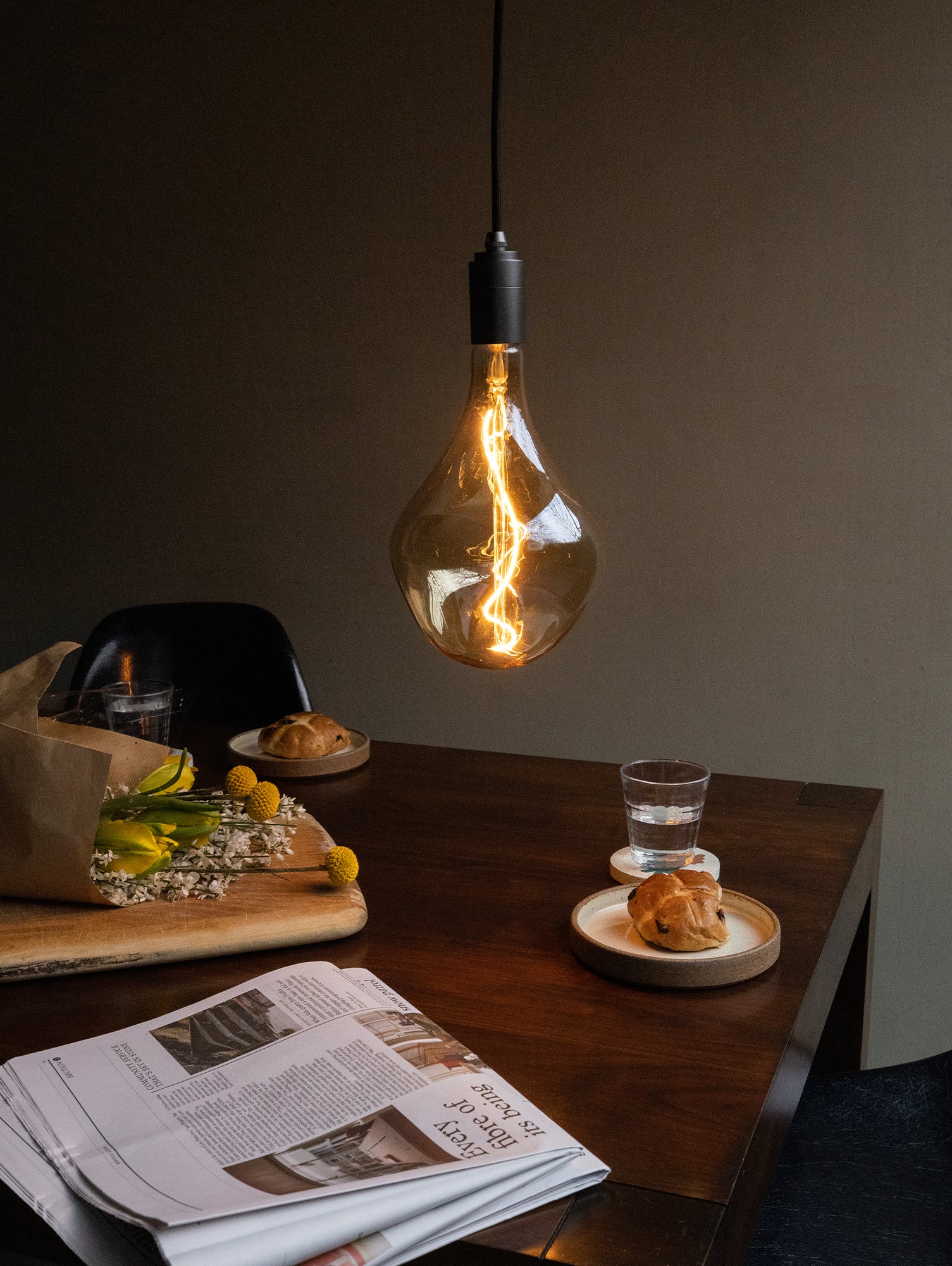 Graphite Pendant by Tala