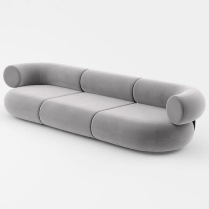 Fat 3-Seater Modular Sofa by Tom Dixon - Tom Dixon Velvet 125