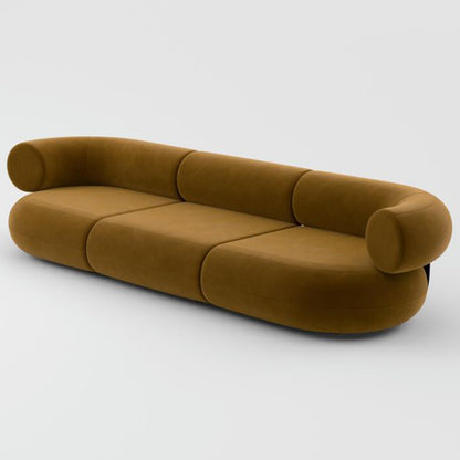 Fat 3-Seater Modular Sofa by Tom Dixon - Tom Dixon Velvet 132