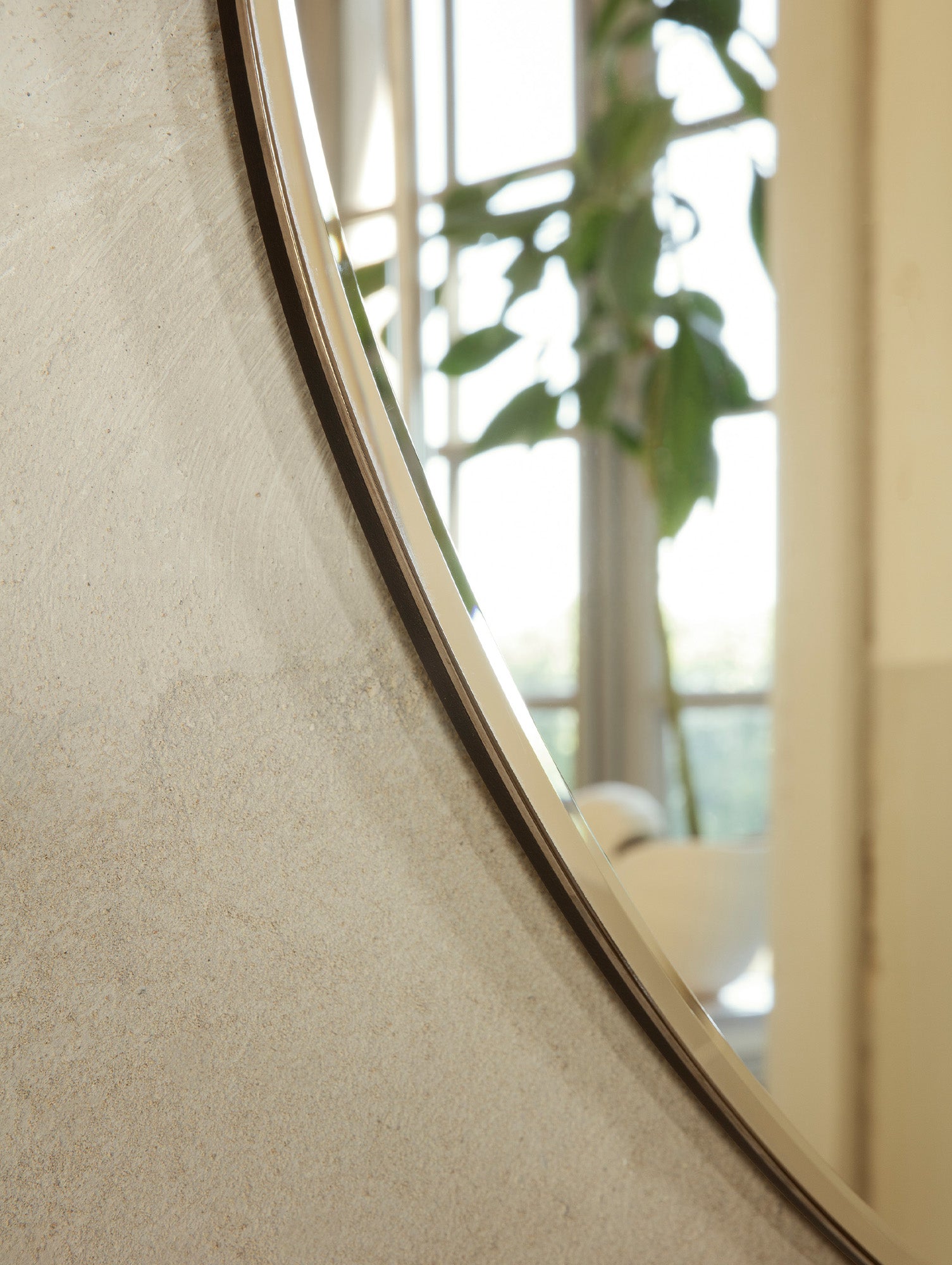 Pond Mirror by Ferm Living - Dark Chrome