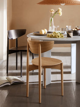 Herman Dining Chair with Wood Base by Ferm Living