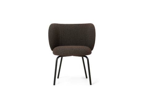 Rico Dining Chair - Fixed Base by Ferm Living - Hallingdal 65 376 / Black  Base
