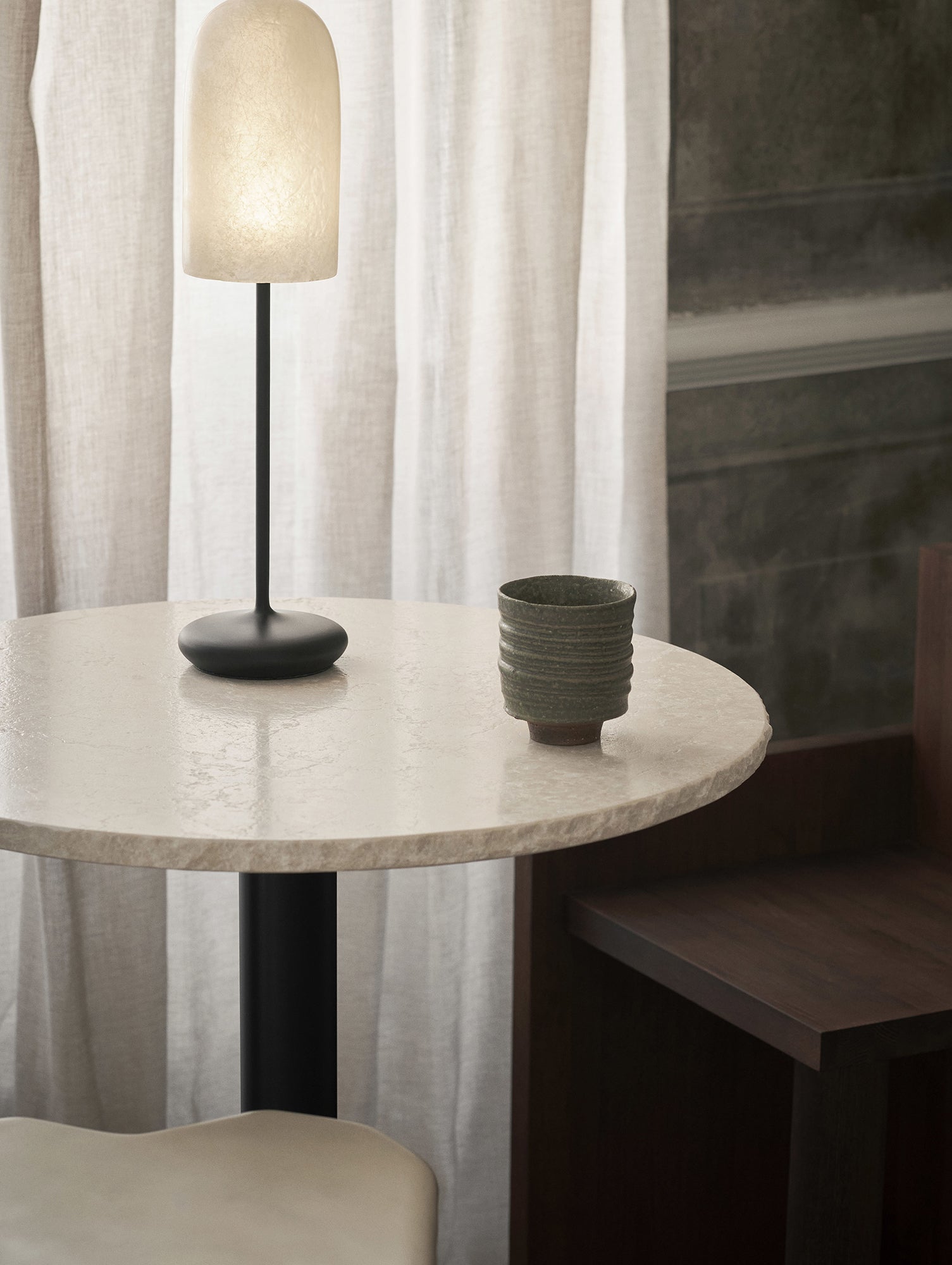 Mineral Cafe Table by Ferm Living - Black