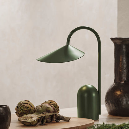 Arum Portable Lamp by Ferm Living - Grass Green