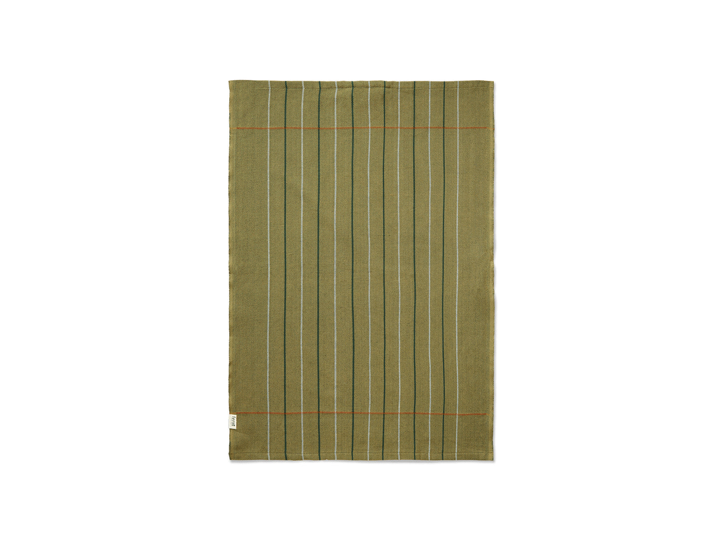 Ito Tea Towel - Set of 2 by Ferm Living / Seaweed Flax