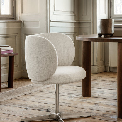 Rico Dining Chair - Swivel Base by Ferm Living