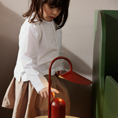 Arum Portable Lamp by Ferm Living - Oxide Red