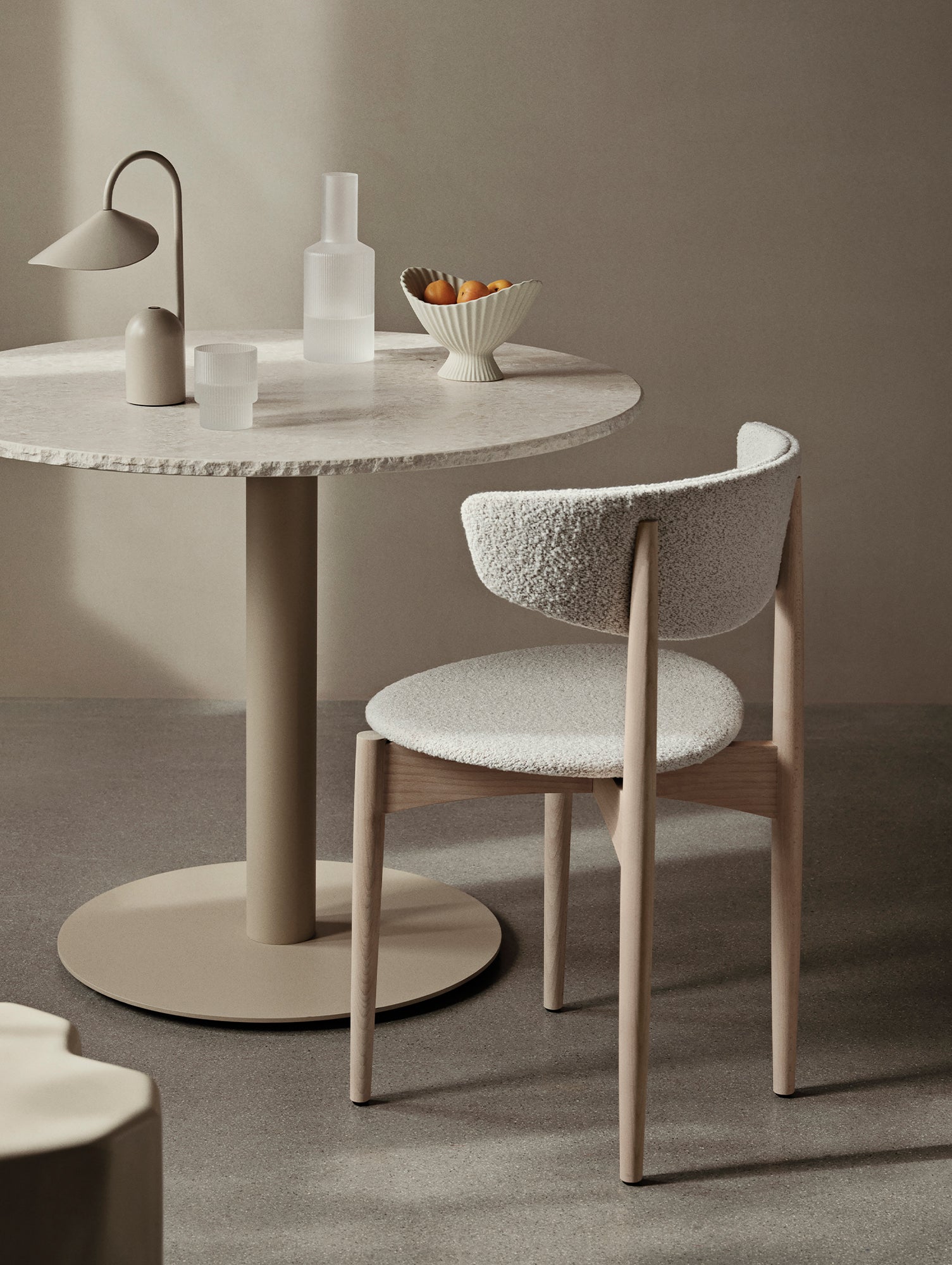 Mineral Dining Table by Ferm Living - Cashmere