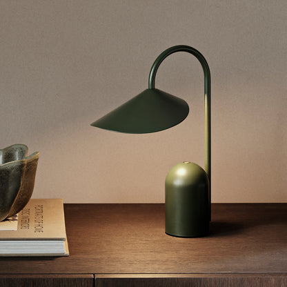 Arum Portable Lamp by Ferm Living - Grass Green