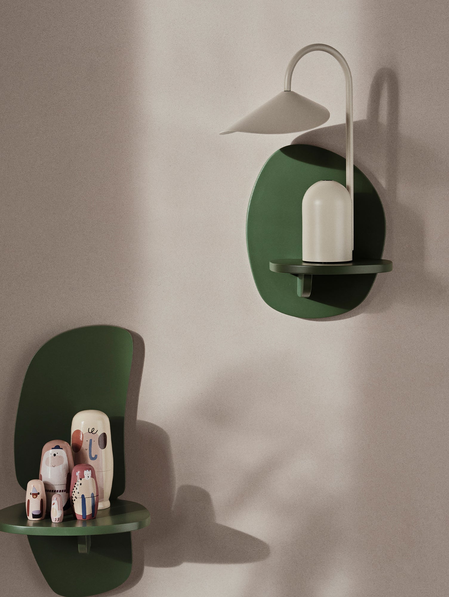 Arum Portable Lamp by Ferm Living - Cashmere