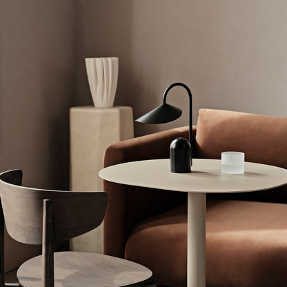 Arum Portable Lamp by Ferm Living - Black
