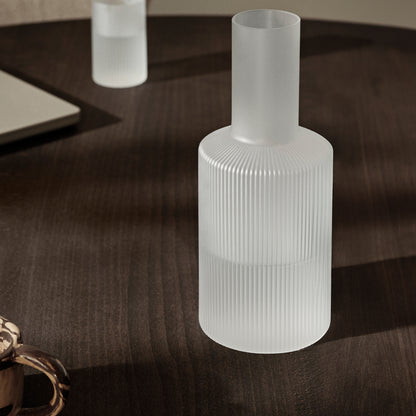 Ripple Carafe (Frosted) by Ferm Living
