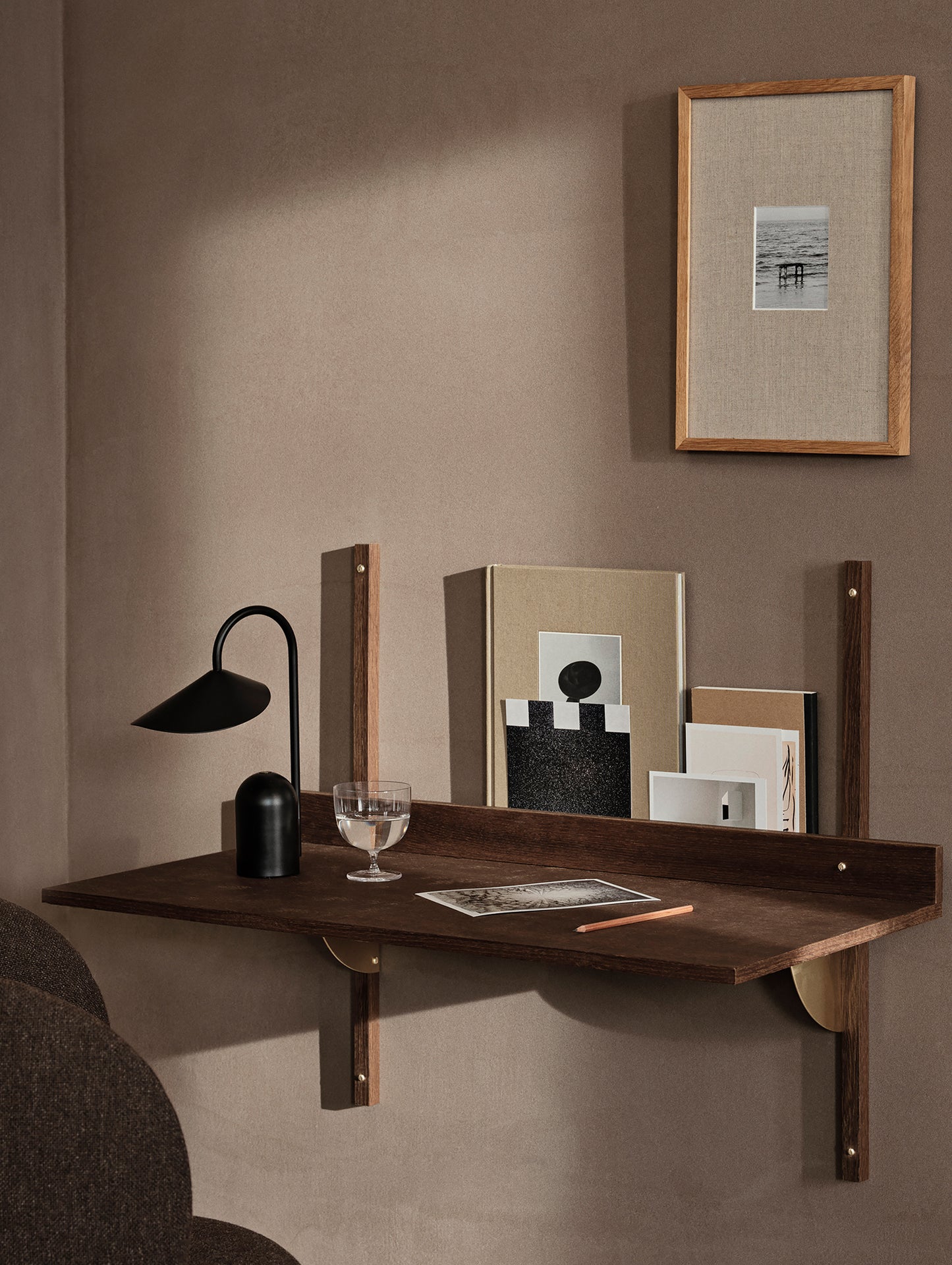 Arum Portable Lamp by Ferm Living - Black