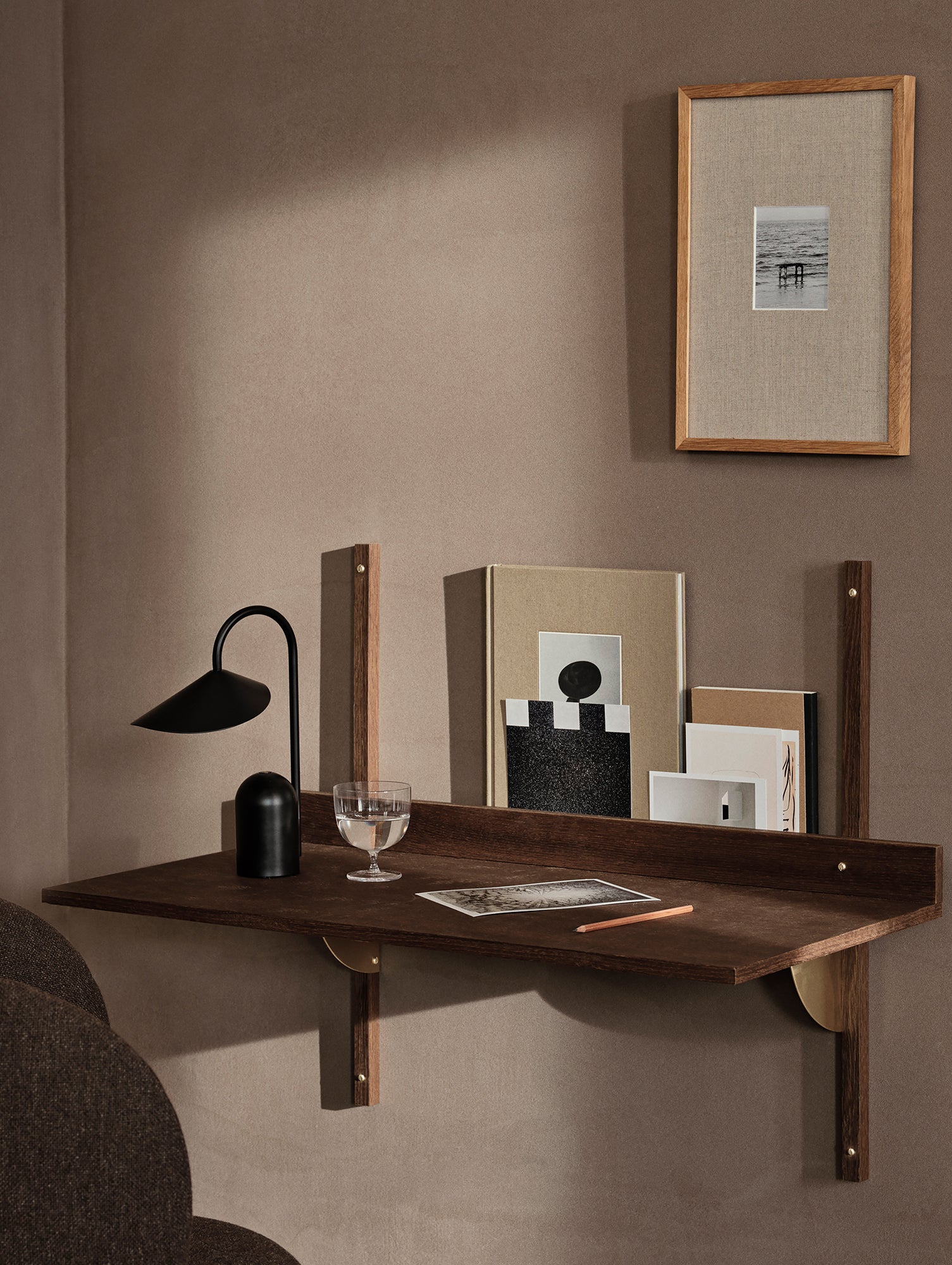 Arum Portable Lamp by Ferm Living - Black