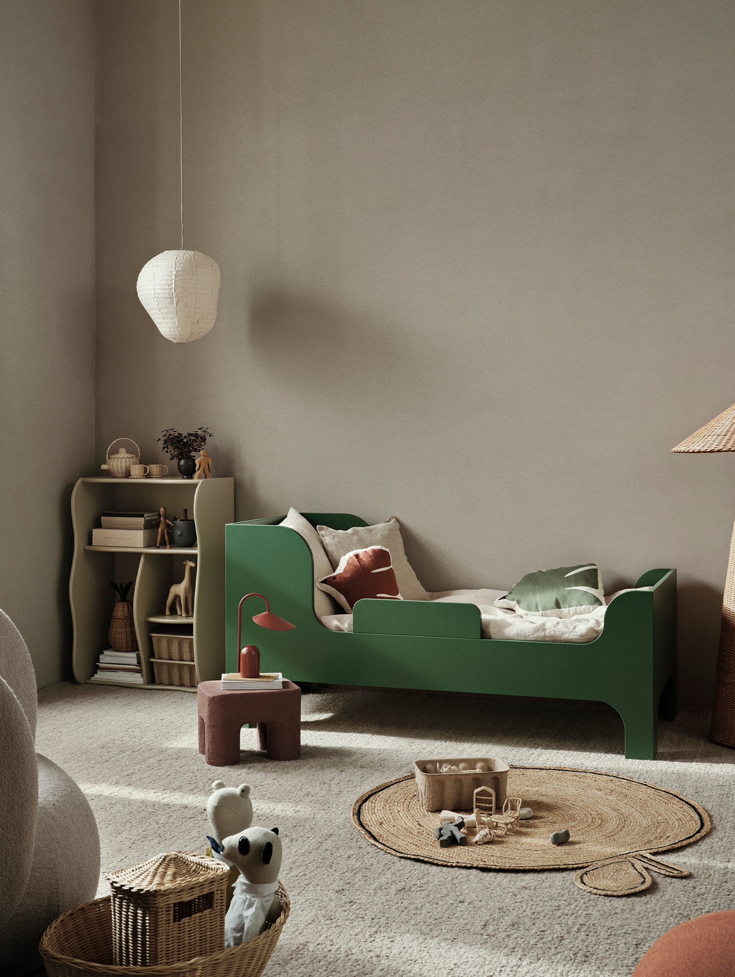 Arum Portable Lamp by Ferm Living - Oxide Red