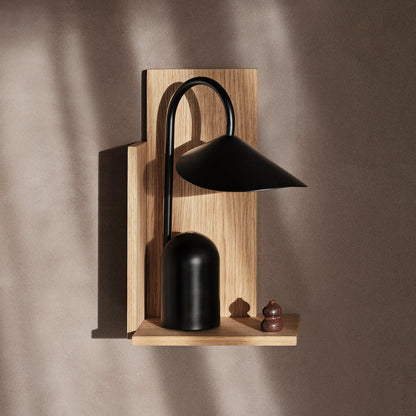 Arum Portable Lamp by Ferm Living - Black