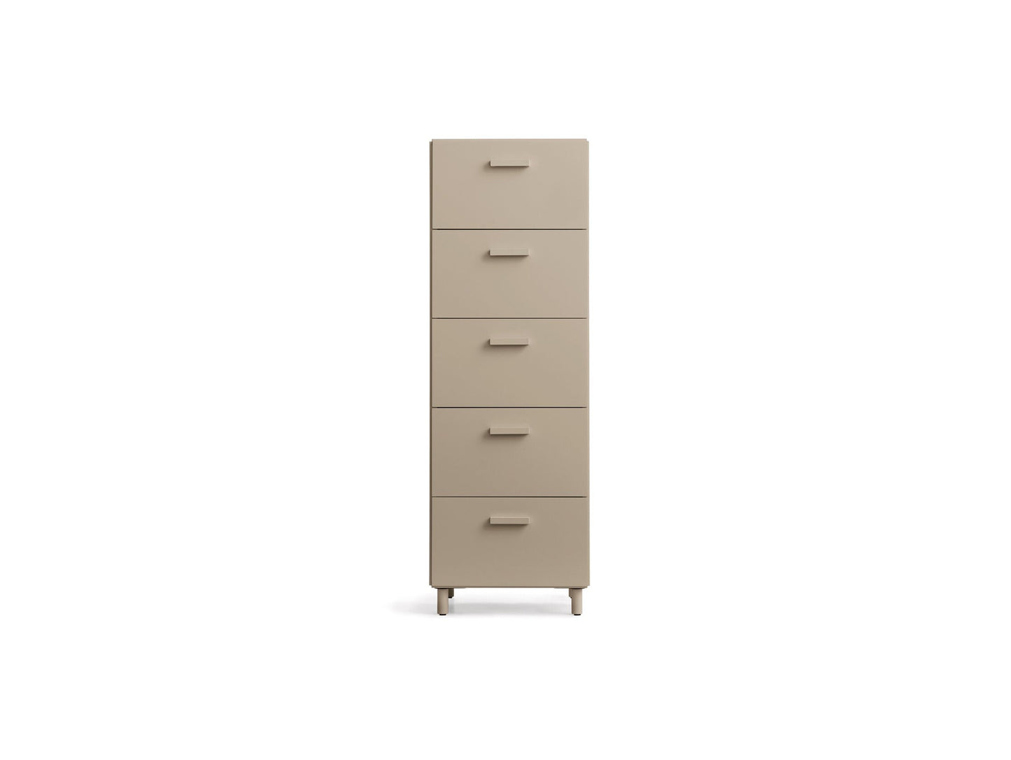 Relief Drawers with Legs - Tall by String -  Beige