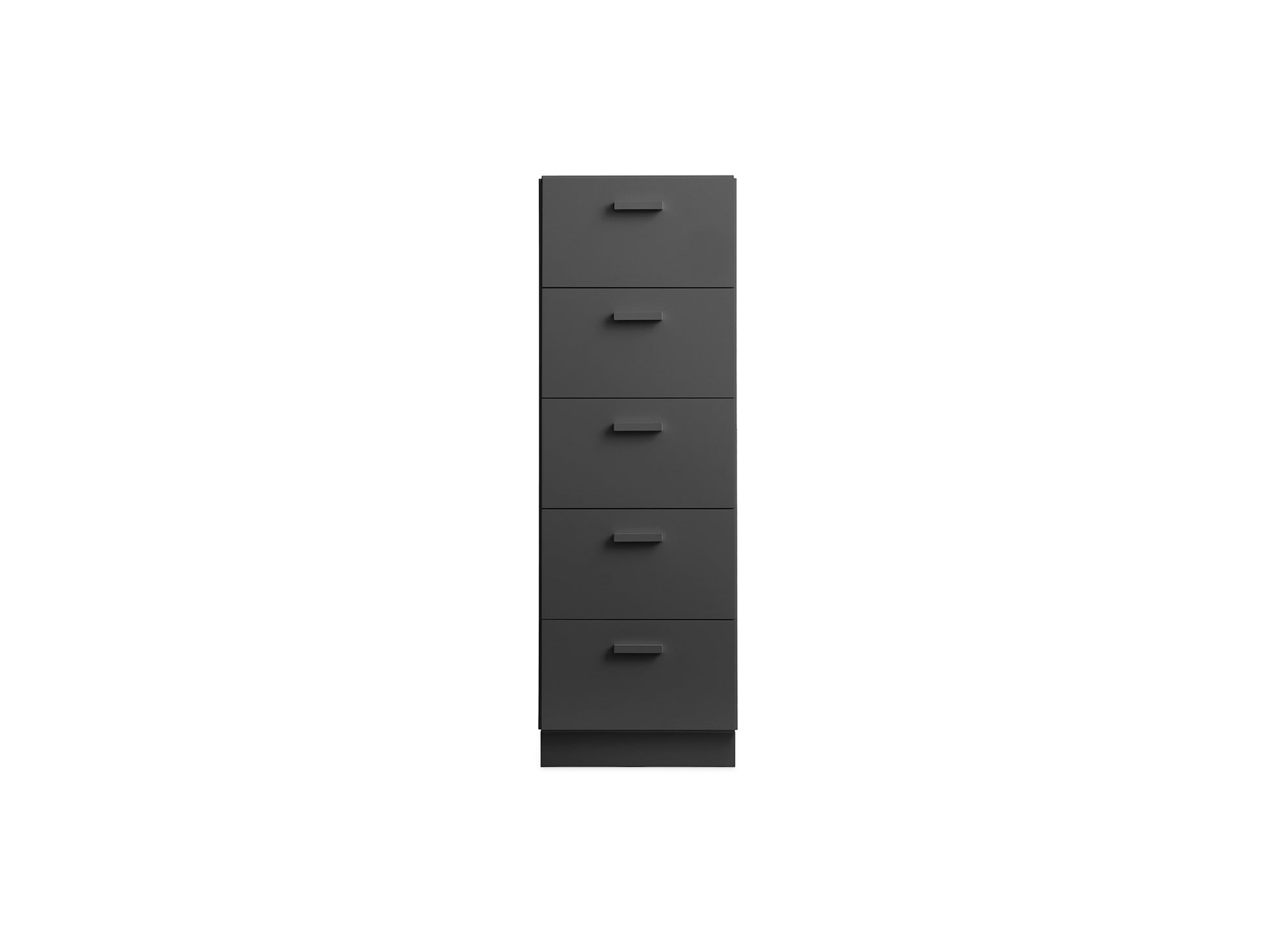 Relief Drawers with Plinth Base - Tall by String - Grey