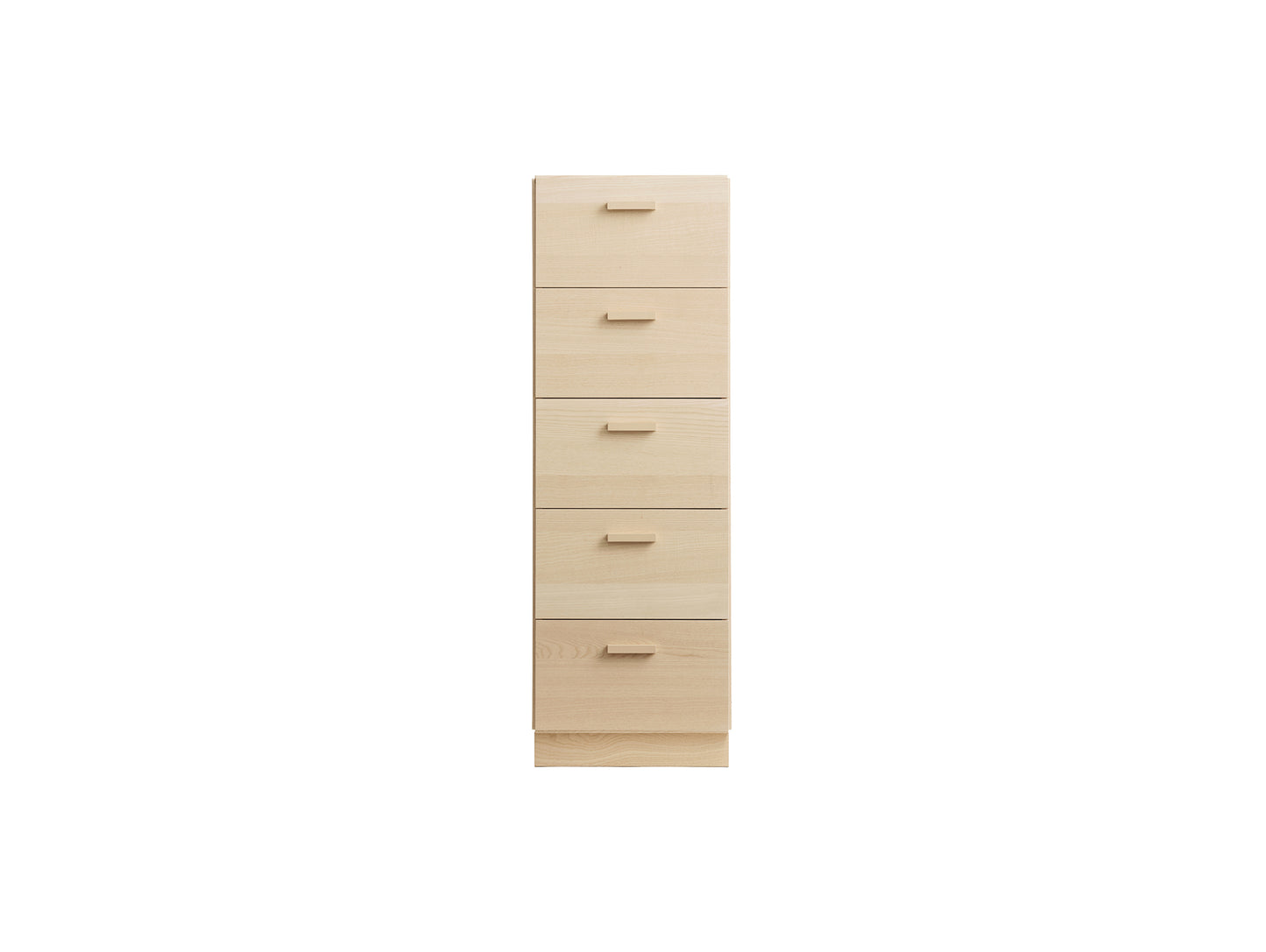 Relief Drawers with Plinth Base - Tall by String - Ash