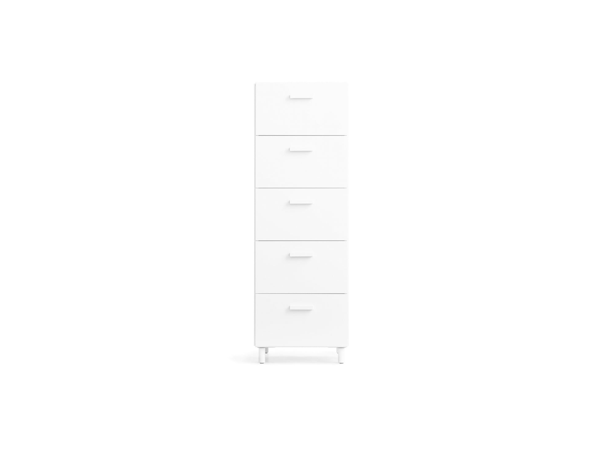 Relief Drawers with Legs - Tall by String -  White
