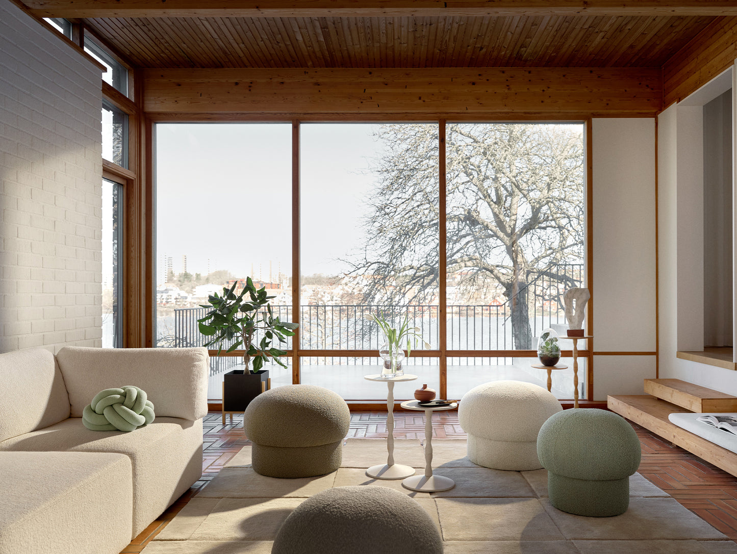 Uno Pouf by Design House Stockholm 