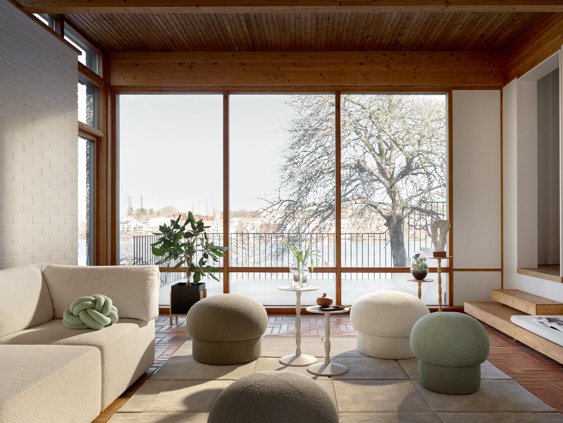 Uno Pouf by Design House Stockholm 