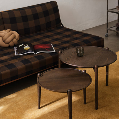 Aria Table by Design House Stockholm - Dark Lacquered Oak