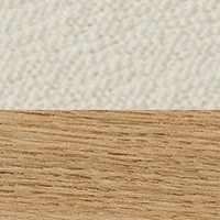 Swatch for Lacquered Oak / Turf Cream