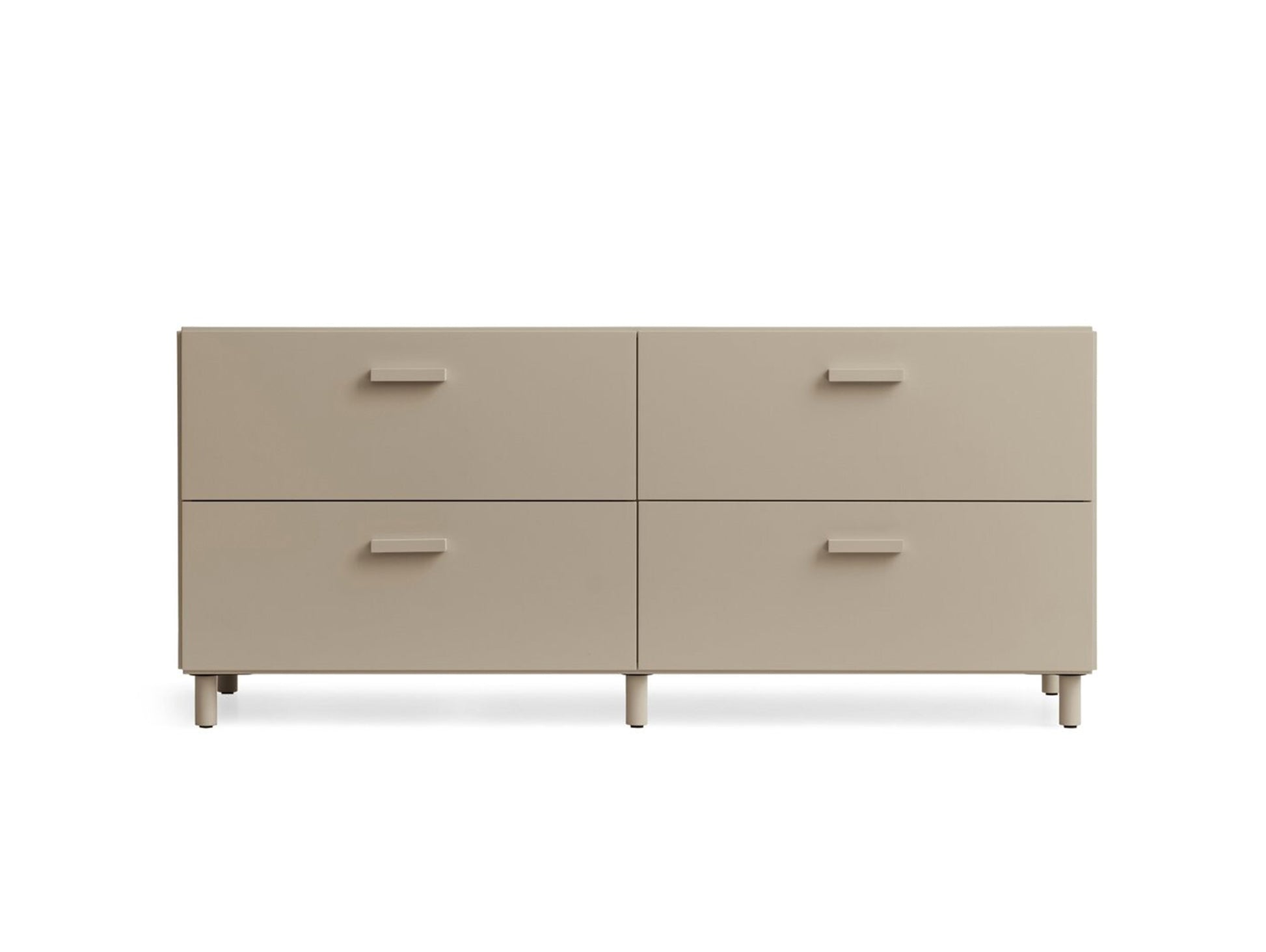 Relief Drawer with Legs- Low by String - Beige