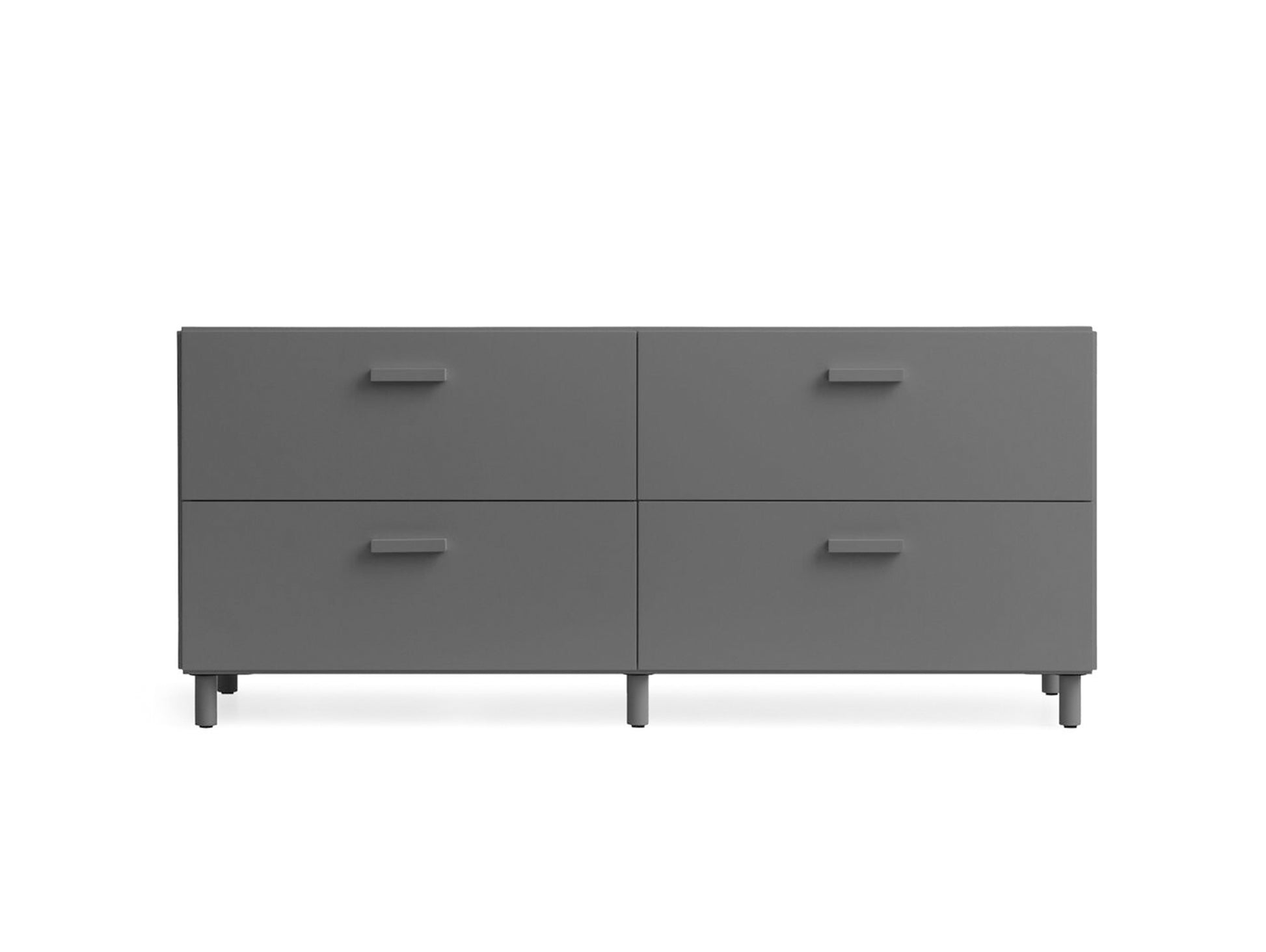 Relief Drawer with Legs- Low by String - Grey