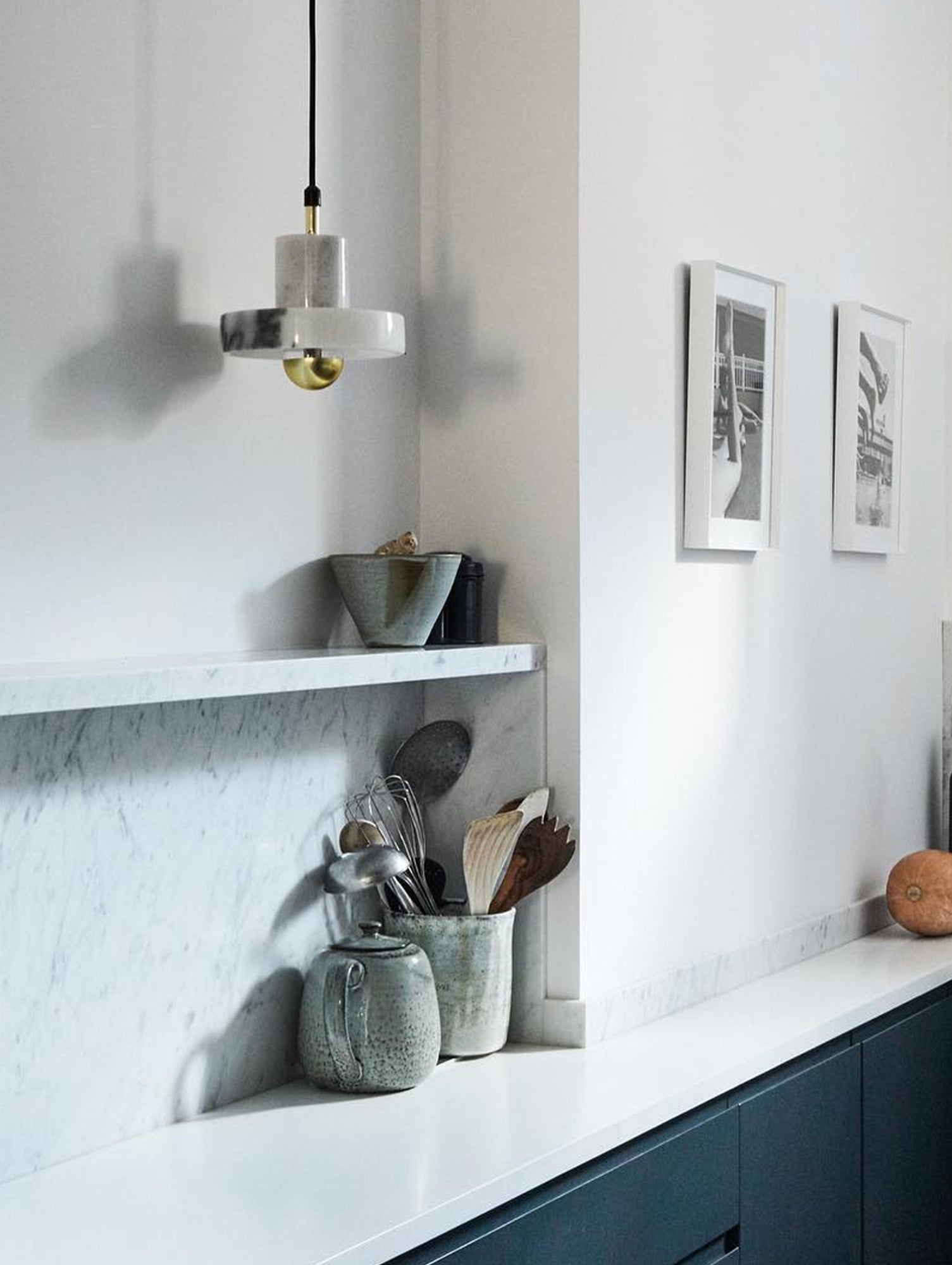 Stone LED Pendant Light by Tom Dixon