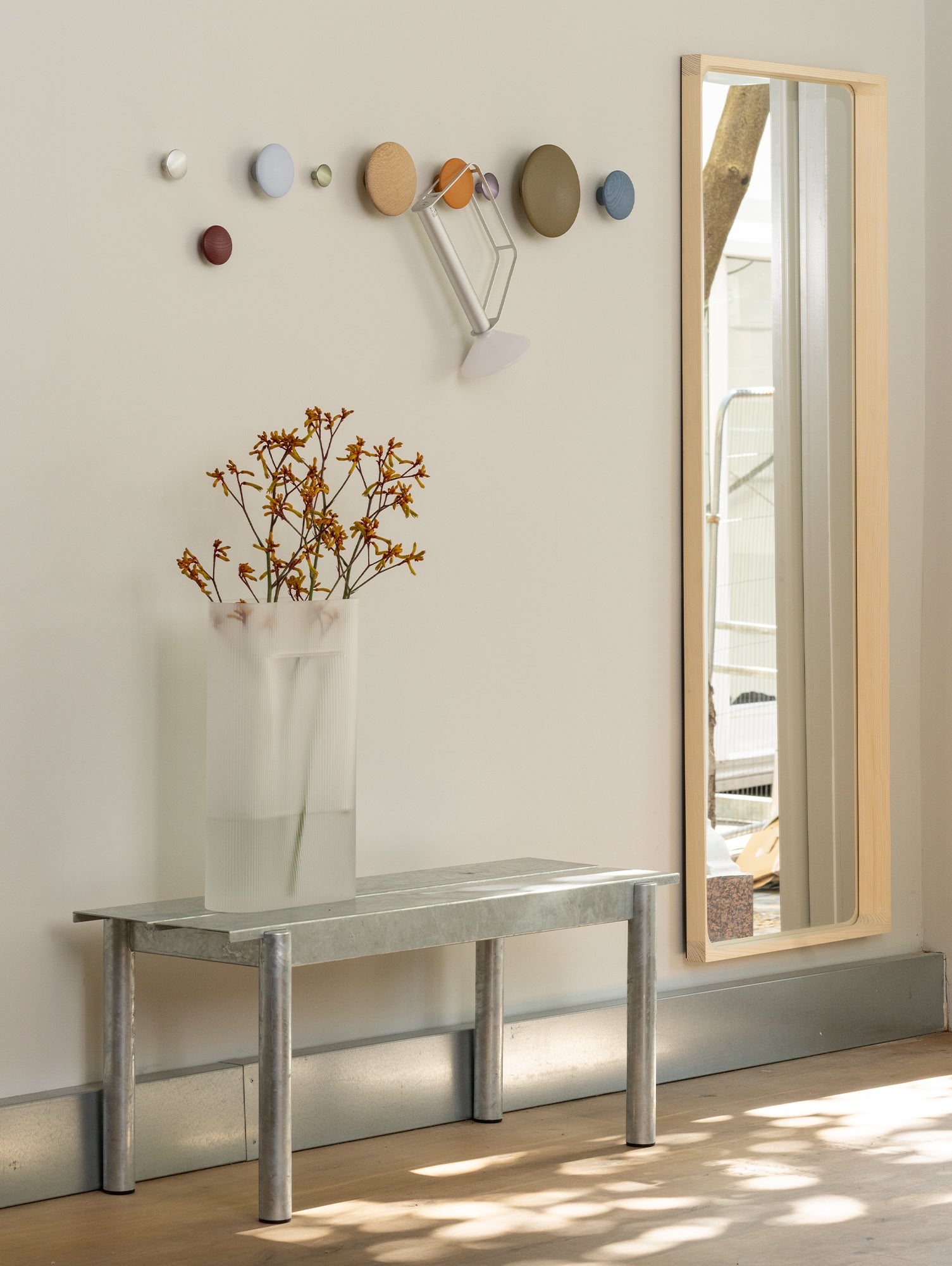 Muuto Linear Bench 110 cm - Warm Galvanised Steel