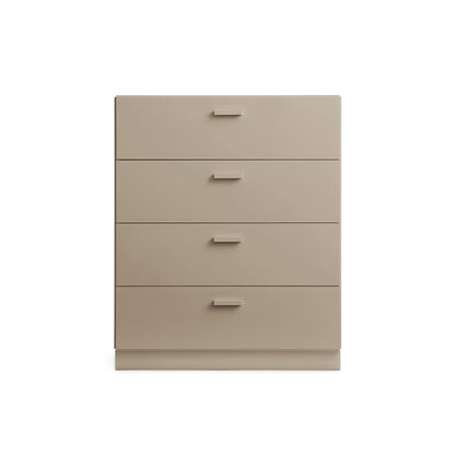 Relief Drawers with Plinth - Wide by String - Beige
