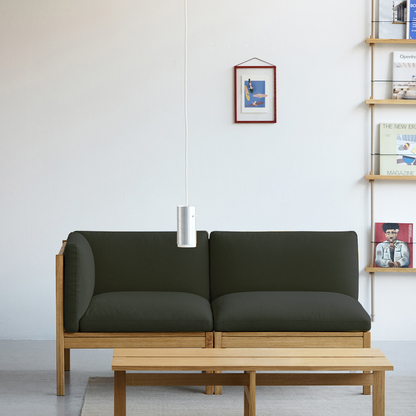 Moebe Modular Sofa / Corner + Seat / Re-Wool 2 987 / Ex-Display