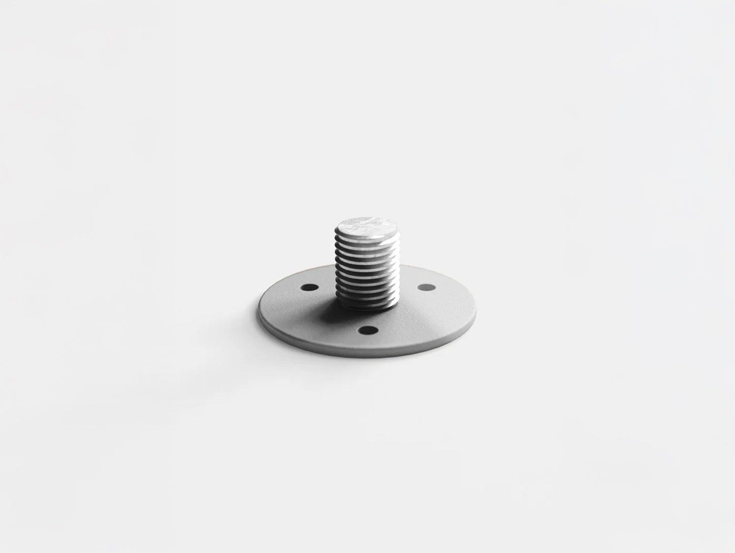 Moebe Shelving - Floor Fixing - Stainless Steel