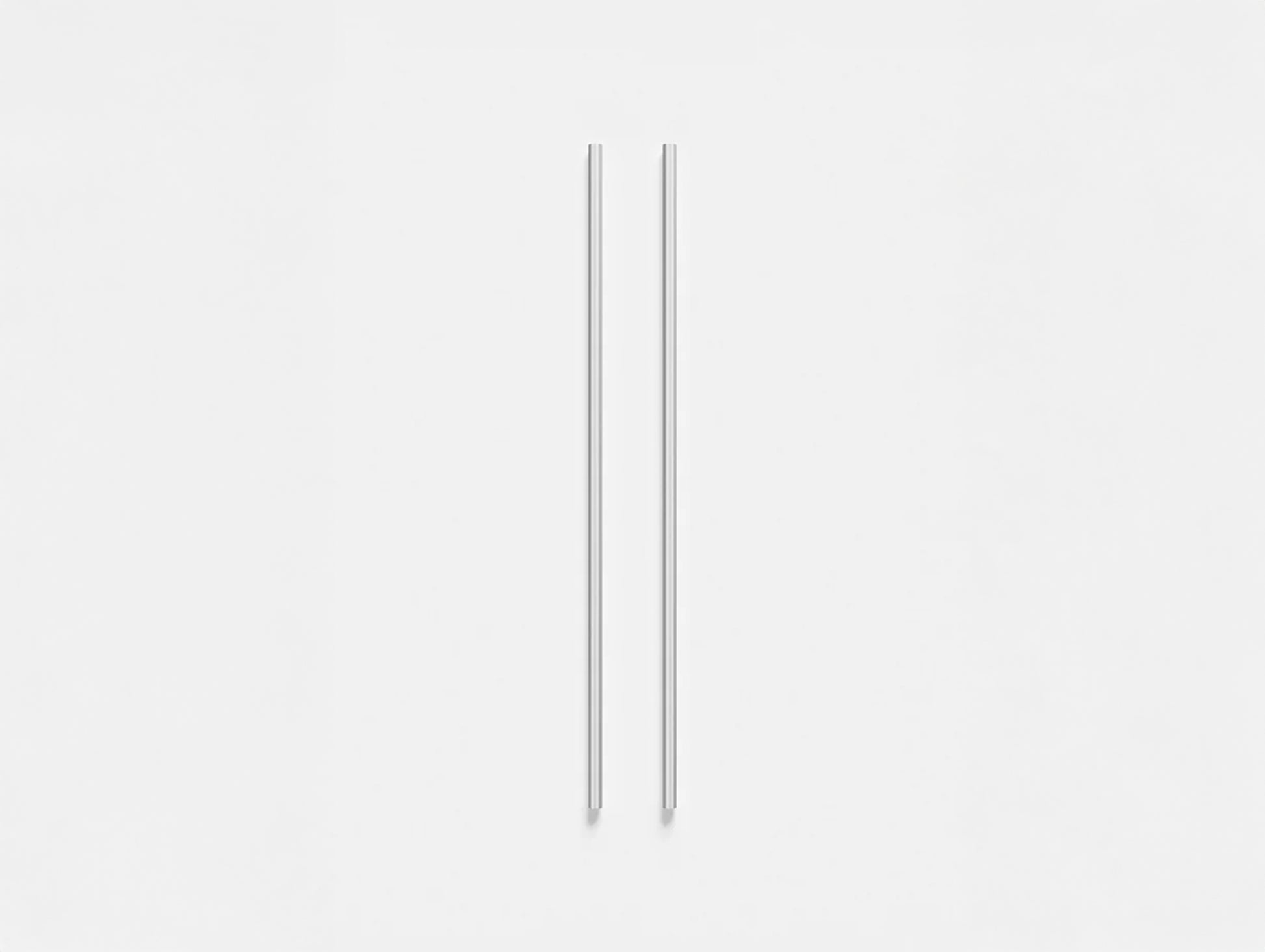 Set of 2 Legs - 85 cm / Stainless Steel