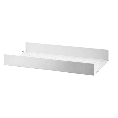 String System Outdoor (Galvanised) - High Edge Shelf 