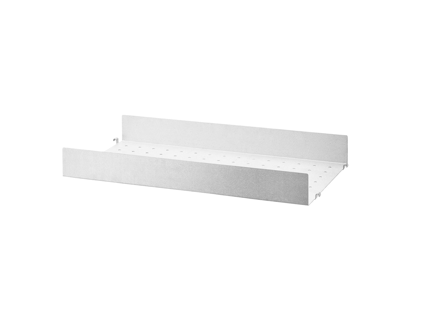 String System Outdoor (Galvanised) - High Edge Shelf 