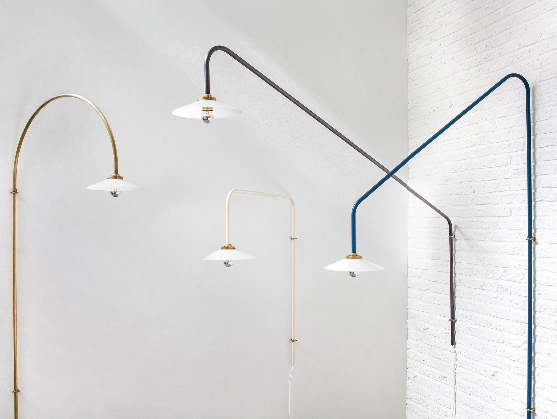 Hanging Lamp No.4 by Valerie Objects - Blue
