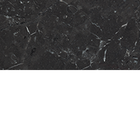 Swatch for Nero Marquina Marble Tabletop / Signal White Steel Base