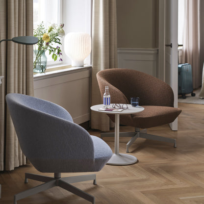 Oslo Lounge Chair - Swivel Base by Muuto / Hearth 004 and 012