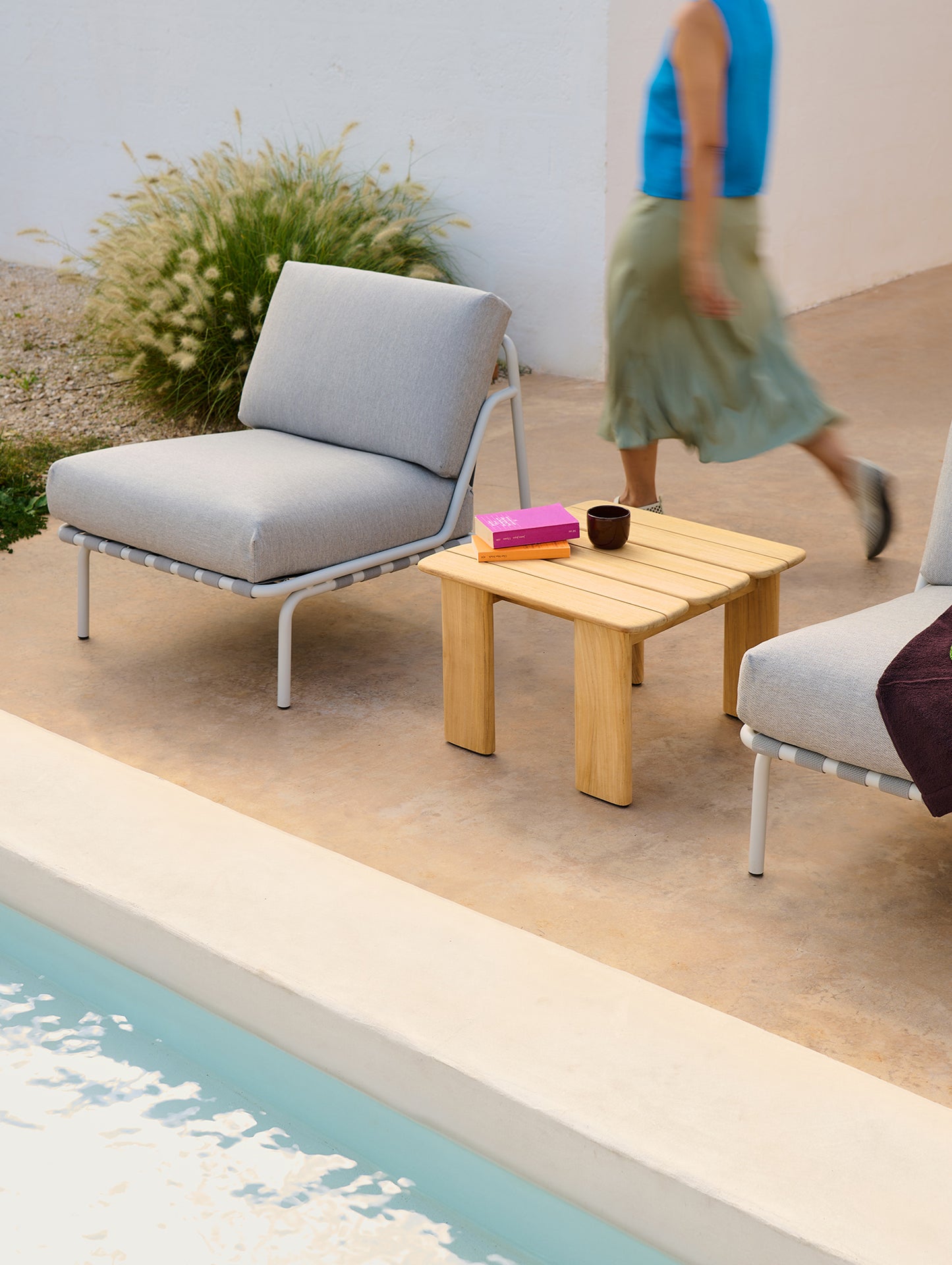 Settle Lounge Chair without Armrest by Muuto - Ribbed Weave 5