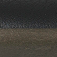 Swatch for Sirka Grey Stained Oak Base / Black Leather Seat