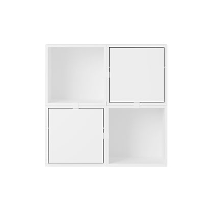 Stacked Storage System - Hallway Storage by Muuto - Configuration 4 / White