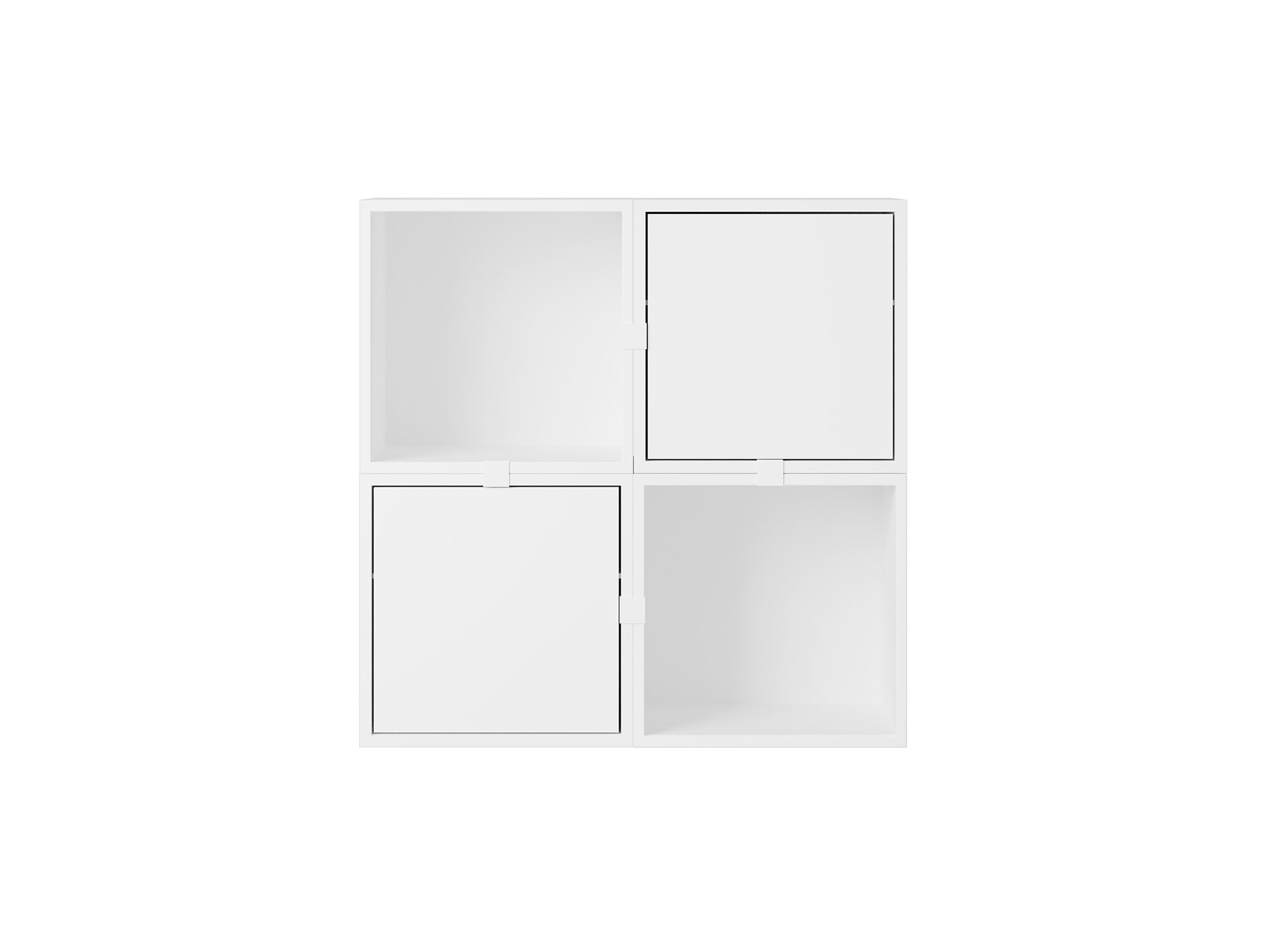 Stacked Storage System - Hallway Storage by Muuto - Configuration 4 / White